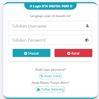 Register PGRI Kepulauan Anambas - Persatuan Guru Republik Indonesia Cabang Kepulauan Anambas